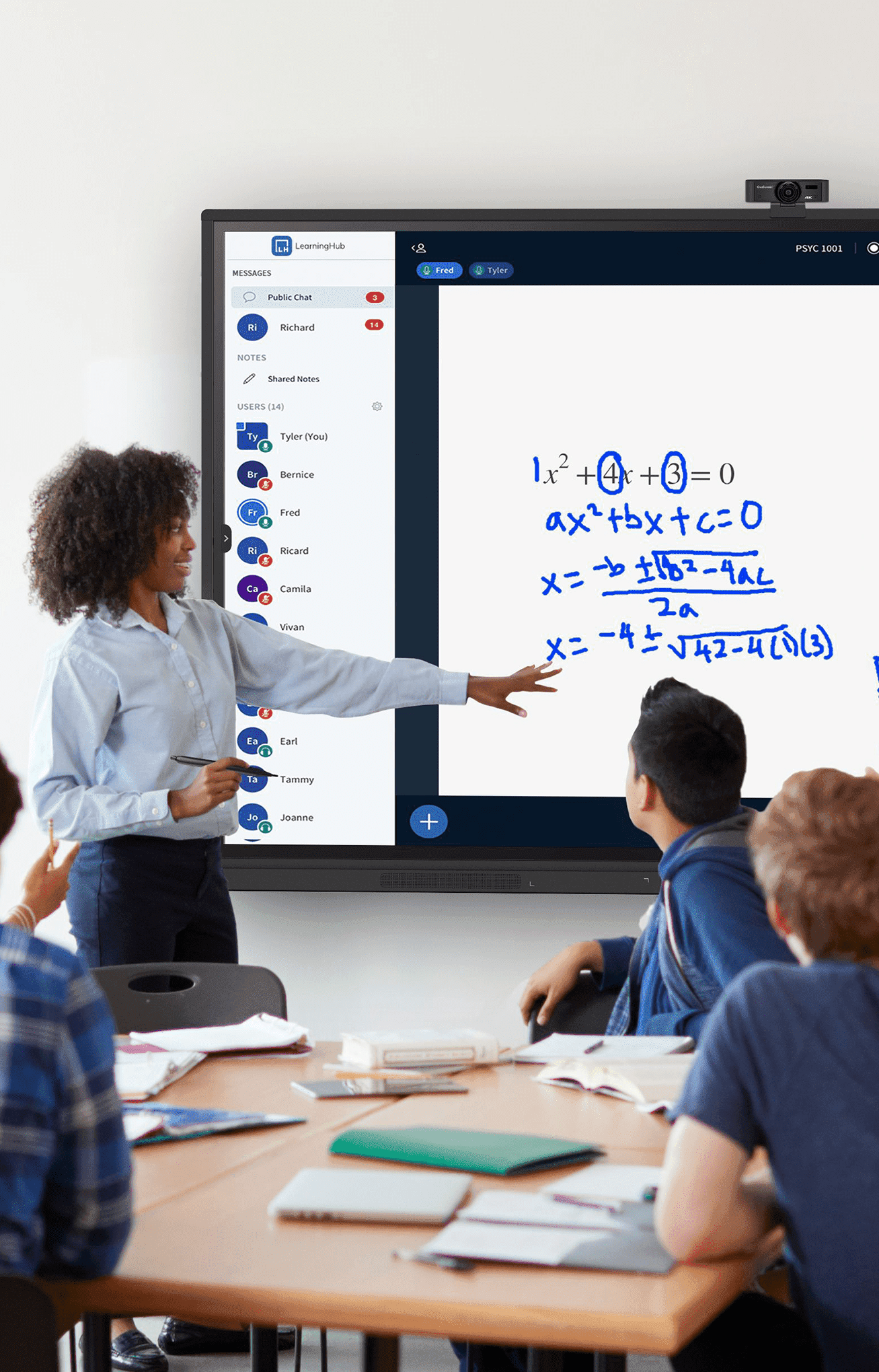 Pantallas empresariales